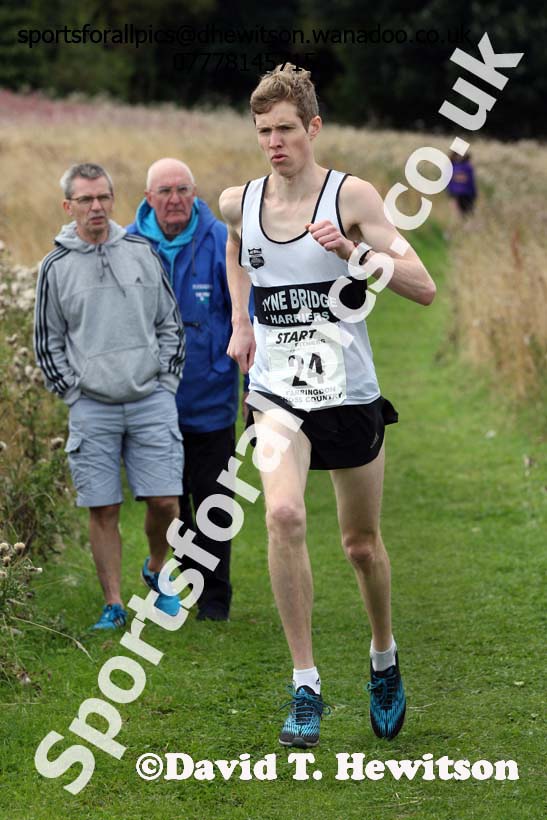 Senior mens relay Sunderland Harriers Open Cross Country. Photo: David T. Hewitson/Sports for All Pics